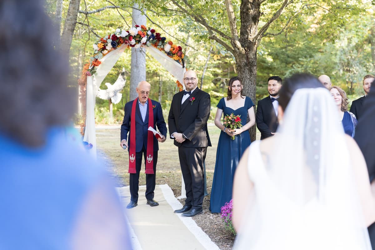 Tylor's wedding ceremony - a beautiful outdoor celebration